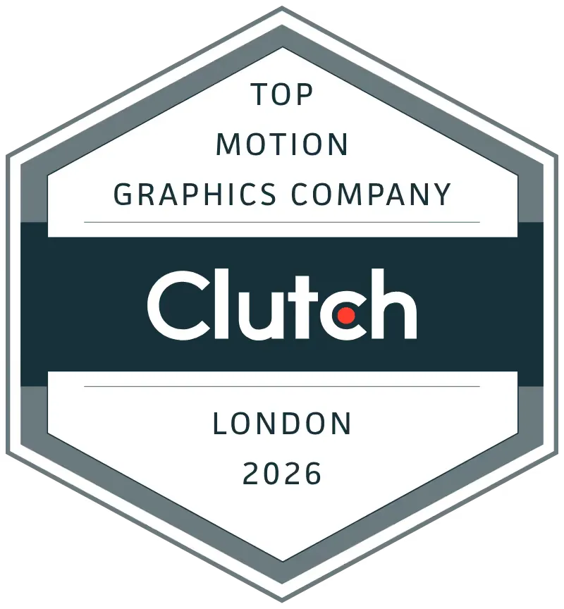 Top Clutch motion graphics company, London 2026