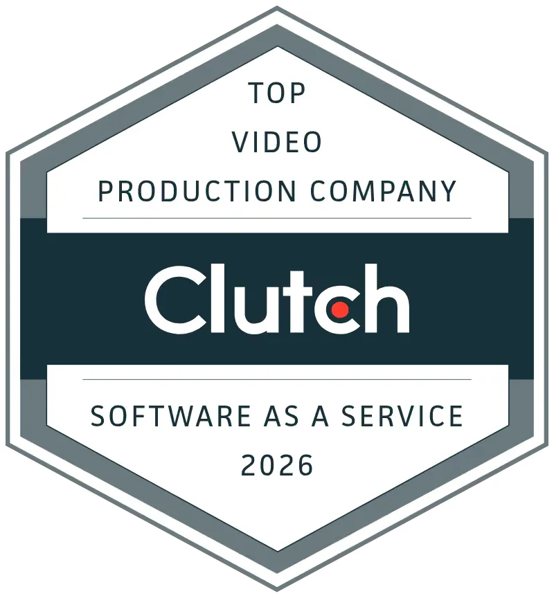 Top Clutch video production company for software as a service 2026